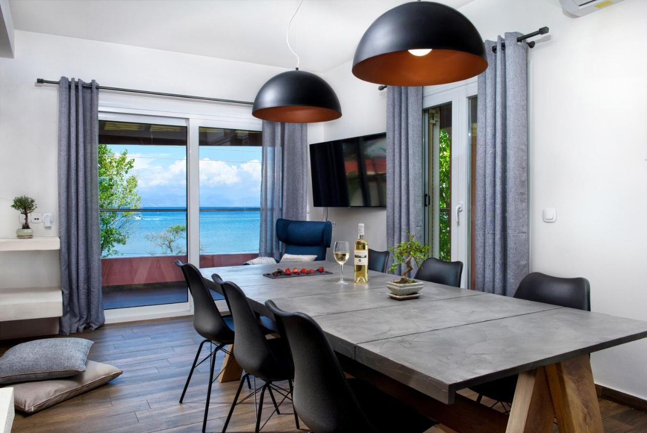 Corfu Seaview Maisonette - Sopra Il Mare Petriti  Luaran gambar